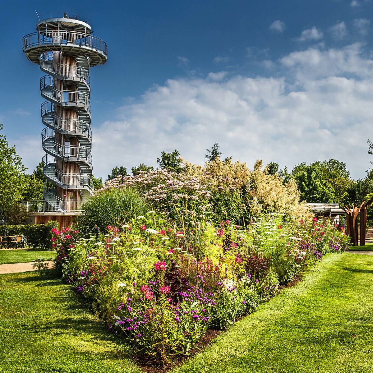 Einmaliges Erlebnis Park der Gärten Teetied